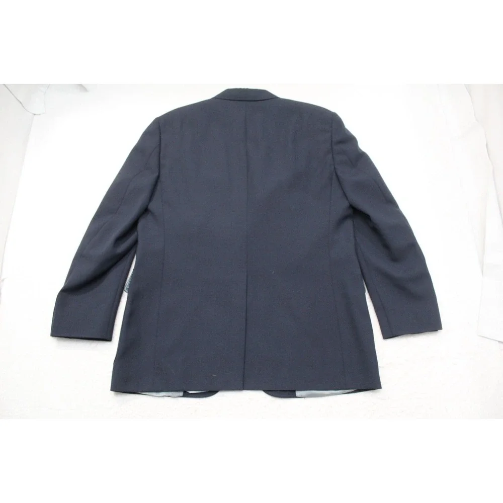 Jack Nicklaus Golden Bear Button Blazer Sport Coat Navy‎ Mens Size 44 R